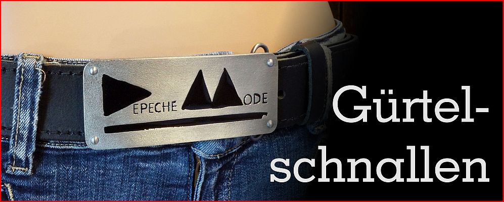 Rock merchandise Gürtelschnallen buckle