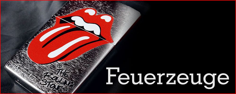 Rock merchandise Feuerzeuge lighter zippo benzinfeuerzeug