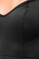 Preview: langes schwarzes Abendkleid in Meerjungfraulinie