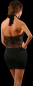 Preview: sexy minikleid schwarz partykleid clubkleidneckholder transparent spielerspelunke