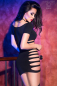 Preview: sexy minikleid schwarz partykleid spielerspelunke