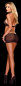 Preview: sexy minikleid leopardenmuster transparent spitze schwarz partykleid spielerspelunke