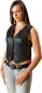 Preview: spielerspelunke biker lederweste damen schwarz