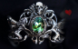 Preview: Zinn Armband La Fleur de Baudelaire