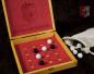 Preview: reisespiel holzspielesammlung holzschatule glasmurmeln historische brettspiele alquerque kono vierer muehle spielerspelunke