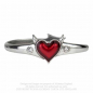 Preview: Gothic Armband Zinn Devils Heart