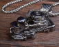 Preview: Spielerspelunke Halskette motorblock V-motor Biker Rocker