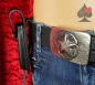 Preview: gürtel messer tasche western leder