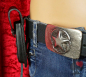Preview: gürtel messer tasche western leder