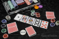Preview: pokerset aluminiumkoffer pokerchips pokerkarten casino würfel spielerspelunke
