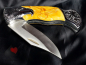 Preview: western biker camping klappmesser adler relief