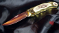 Preview: western biker camping klappmesser wolf