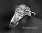 Preview: Edelstahlring Adlerkopf Eagle