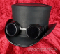 Preview: steampunk gothic googles schweisserbrille schwarz