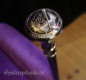 Preview: gehstock gothic burlesque steampunk freimaurer schwarz silber