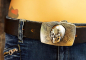 Preview: Gürtelschnalle Totenschädel Skull Vintage