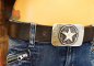 Preview: Gürtelschnalle Stern Anarchy Vintage