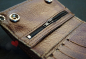 Preview: spielerspelunke biker geldbörse brieftasche wallet adler punziert
