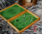 Preview: Drei historische Brettspiele in der Holzschatulle Holzspielesammlung