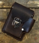Preview: biker leder guerteltasche zigaretten feuerzeug