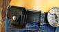 Preview: biker leder guerteltasche zigaretten feuerzeug