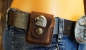 Preview: biker leder guerteltasche zigaretten feuerzeug