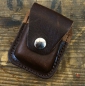 Preview: biker leder guerteltasche zigaretten feuerzeug