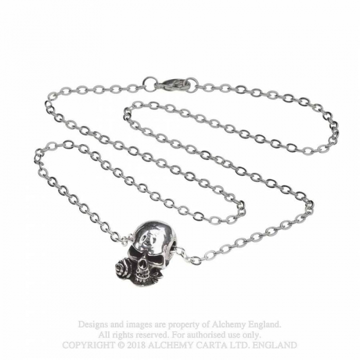 Spielerspelunke Gothic Biker Rocker Halskette Alchemist Amulet