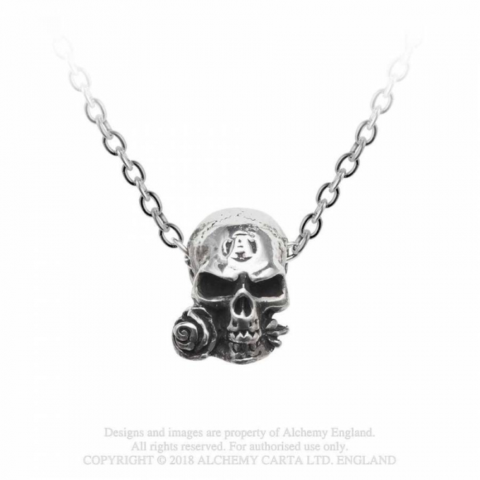 Spielerspelunke Gothic Biker Rocker Halskette Alchemist Amulet