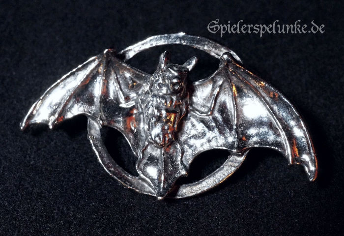 anstecker metall vampire bat fledermaus