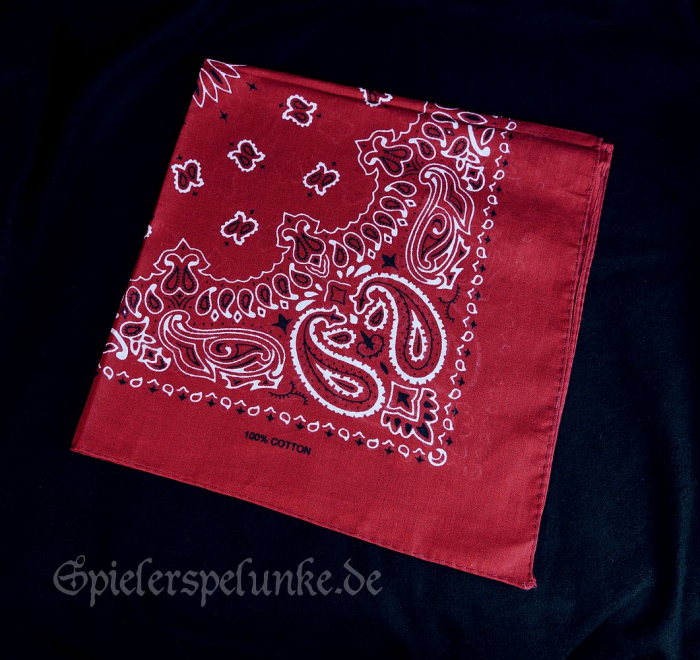 spielerspelunke bandana burgund weiss paisley