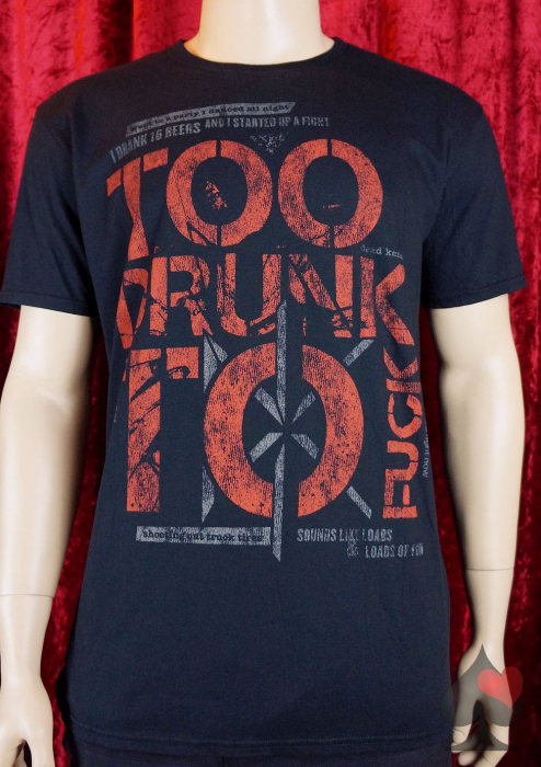 dead kennedys too drunk to fuck shirt