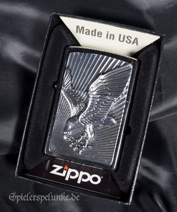 zippo sturmfeuerzeug Adler Eagle 3d