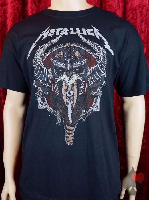 metallica viking merchandise herren shirt