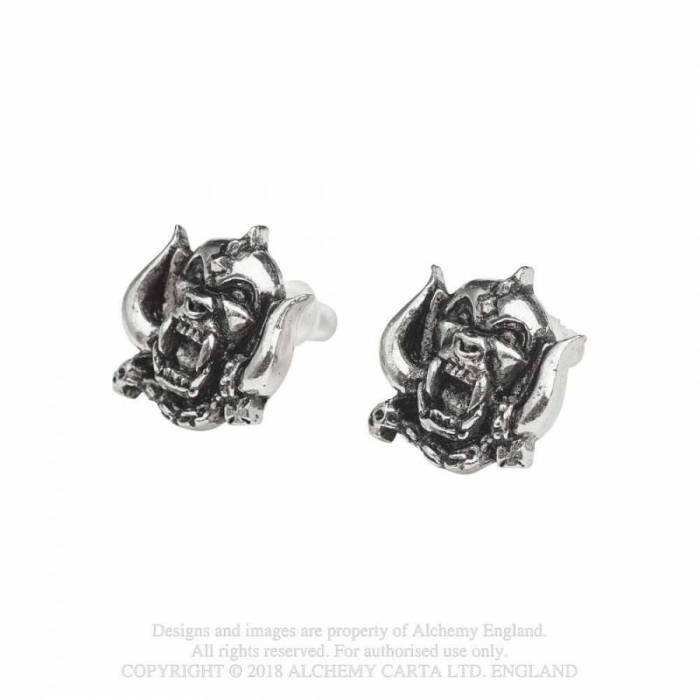 Spielerspelunke Ohrstecker Zinn Rock Merchandise Motörhead Warpig
