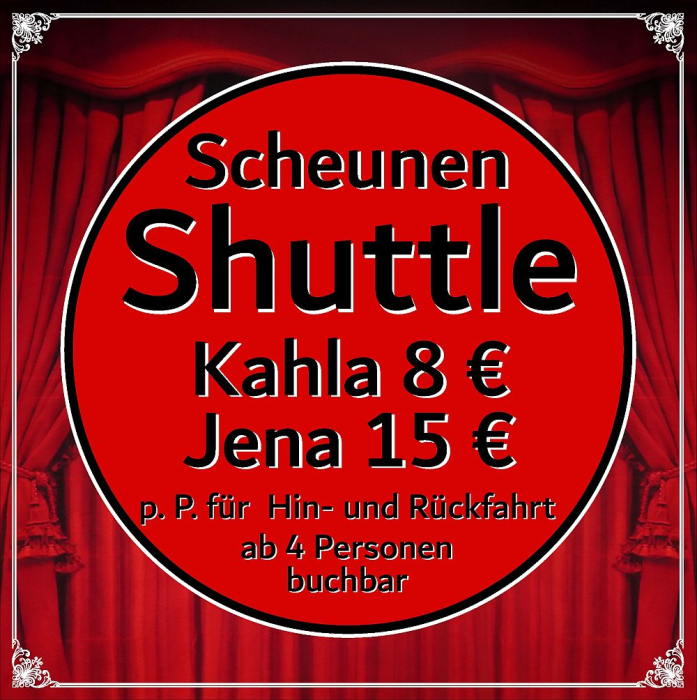 shuttleservice veranstaltungen spielerspelunke