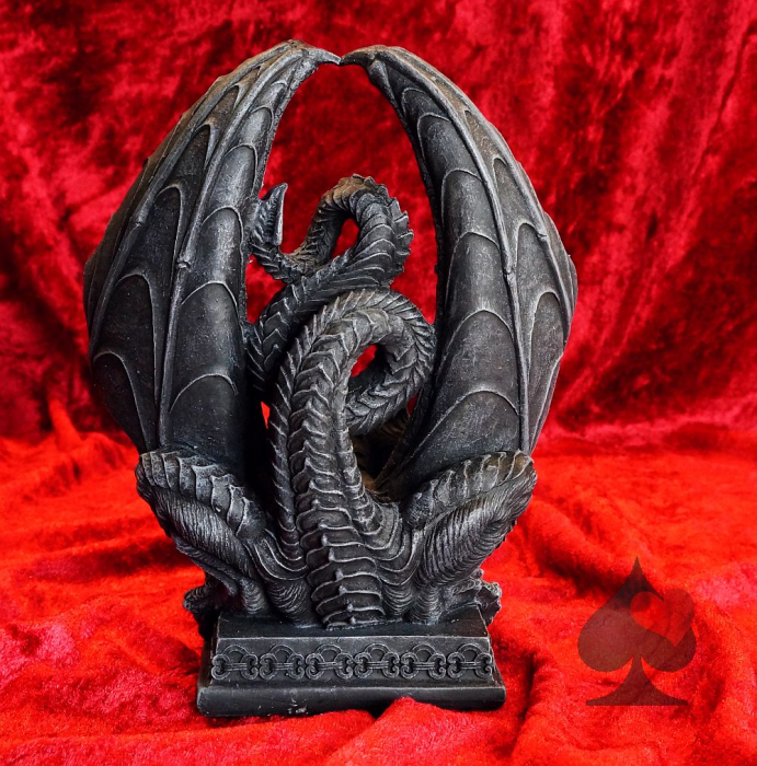 smartphone halter schwarzer drache