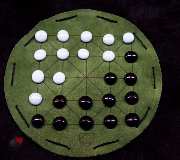 spielerspelunke lederspiel alquerque