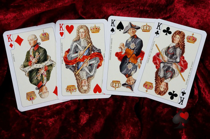 romme bridge canasta rococo