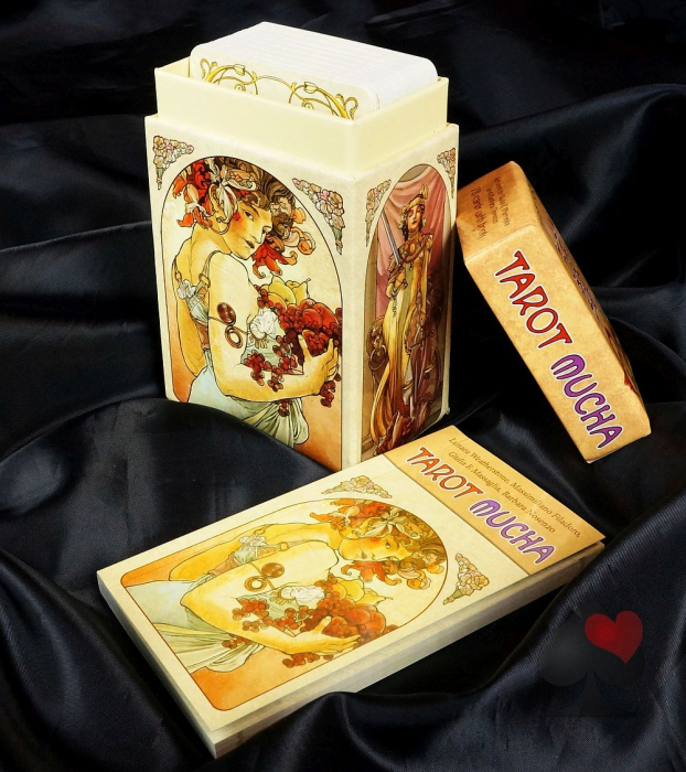luxus tarot alfons mucha