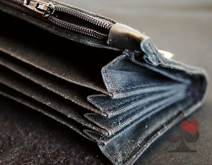 spielerspelunke biker geldbörse brieftasche