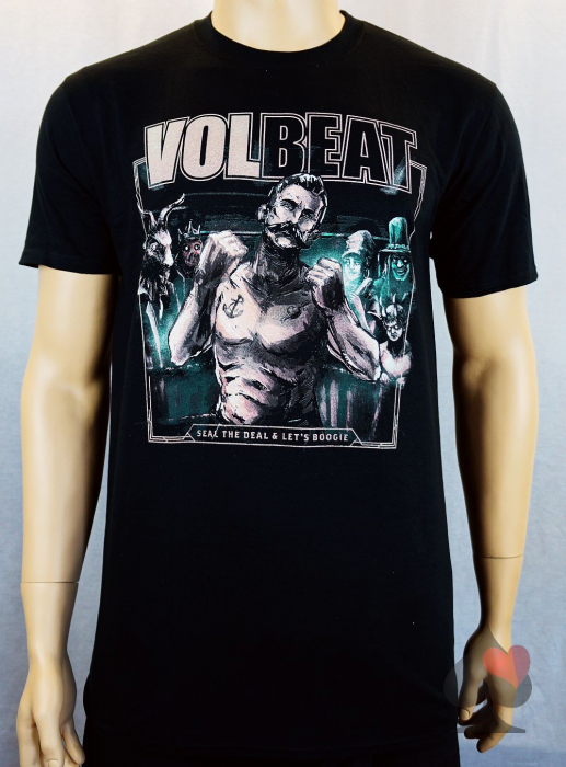 volbeat seal the deal band merchandise shirt motherfucker