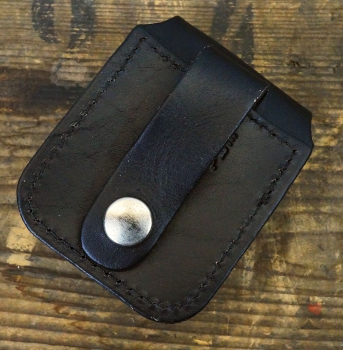 biker leder guerteltasche zigaretten feuerzeug