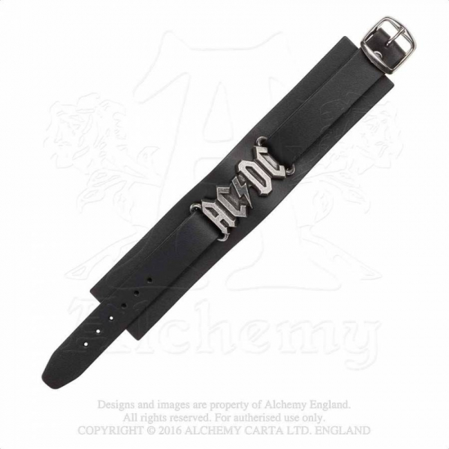 Lederarmband AC/DC