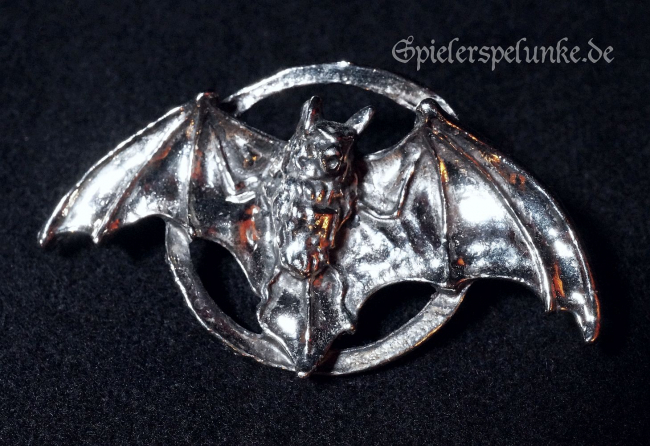anstecker metall vampire bat fledermaus