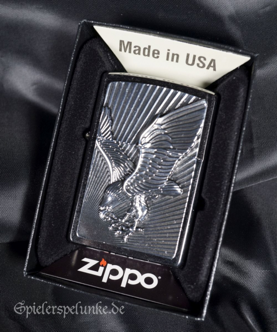 zippo sturmfeuerzeug Adler Eagle 3d
