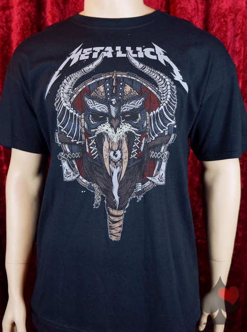 metallica viking merchandise herren shirt