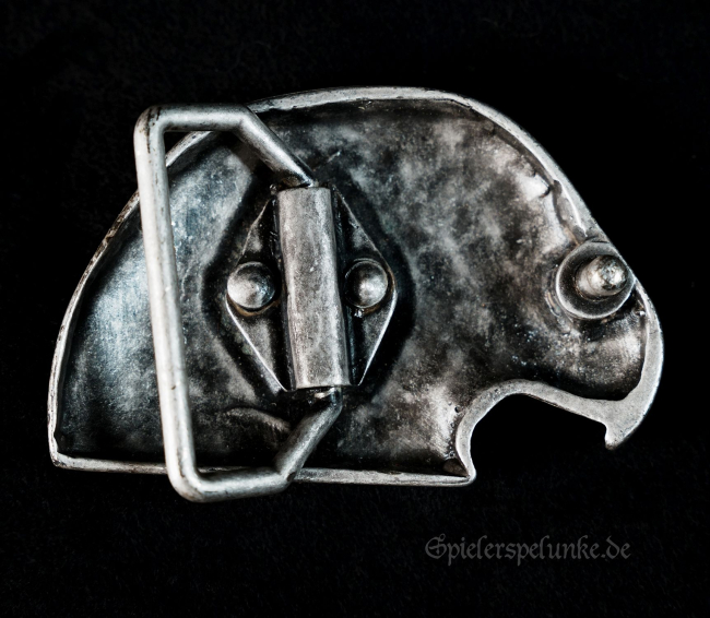 Gürtelschnalle Biker  Western Adlerkopf spielerspelunke