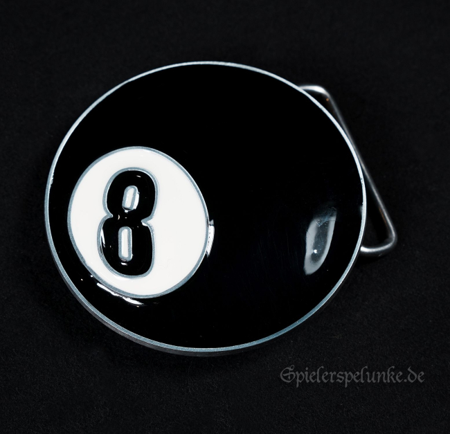 Gürtelschnalle Gothic Punk Biker Western Billard Pool spielerspelunke