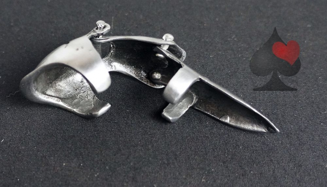 Spielerspelunke Gelenkfingerring Gothic Biker Rocke